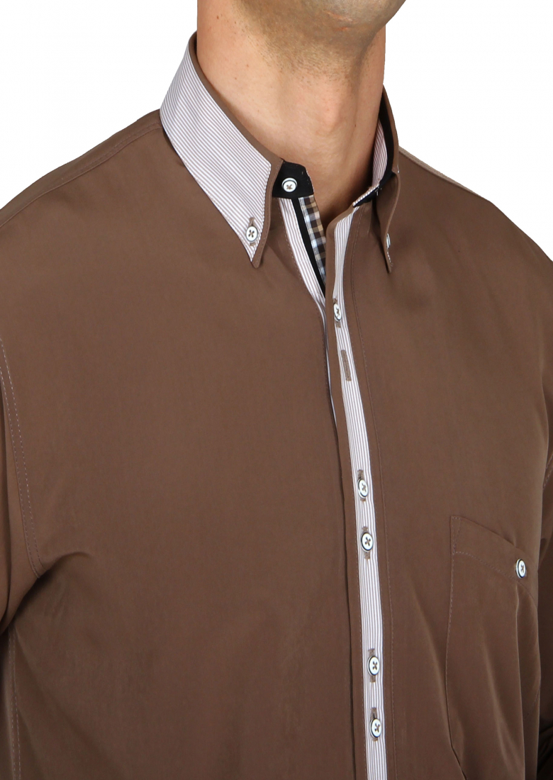 Special Shirt in medium brown